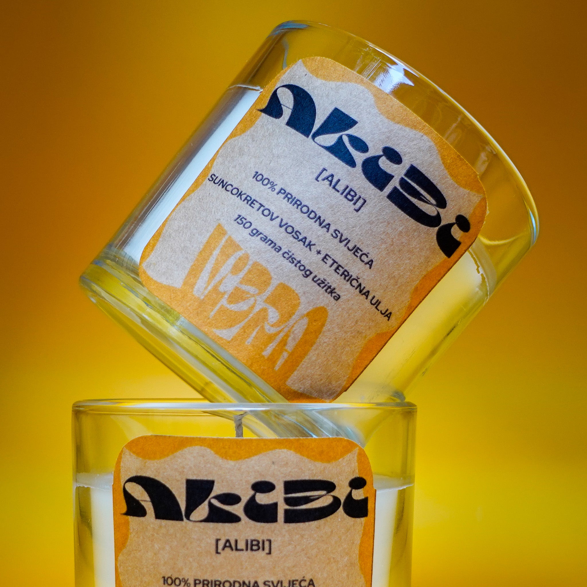 ALIBI [okrivi svijecu] Aromatična svijeća 150gr