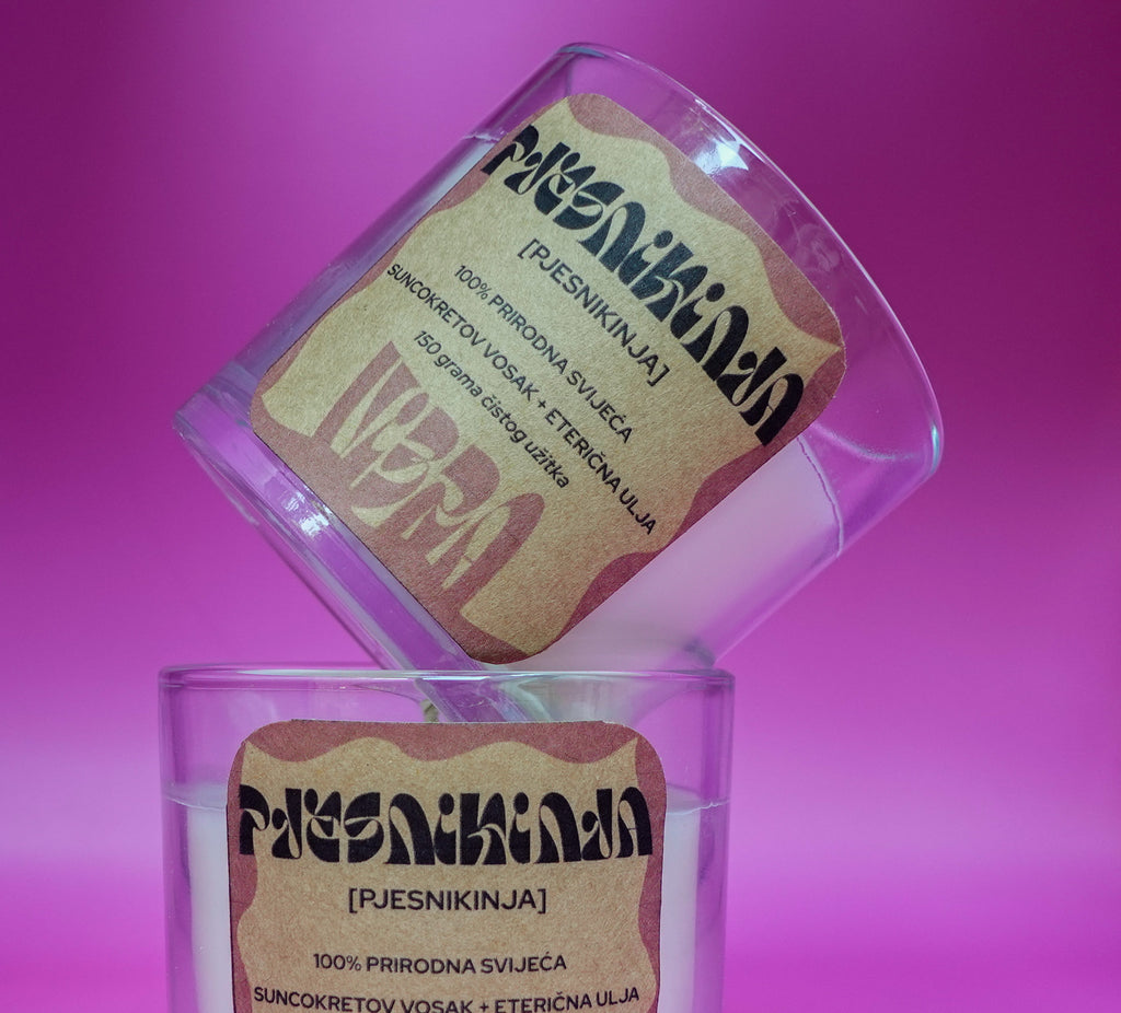 PJESNIKINJA Aromatična svijeća 150gr