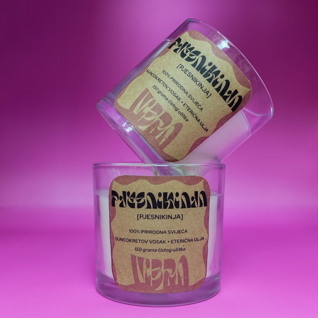 PJESNIKINJA Aromatična svijeća 150gr
