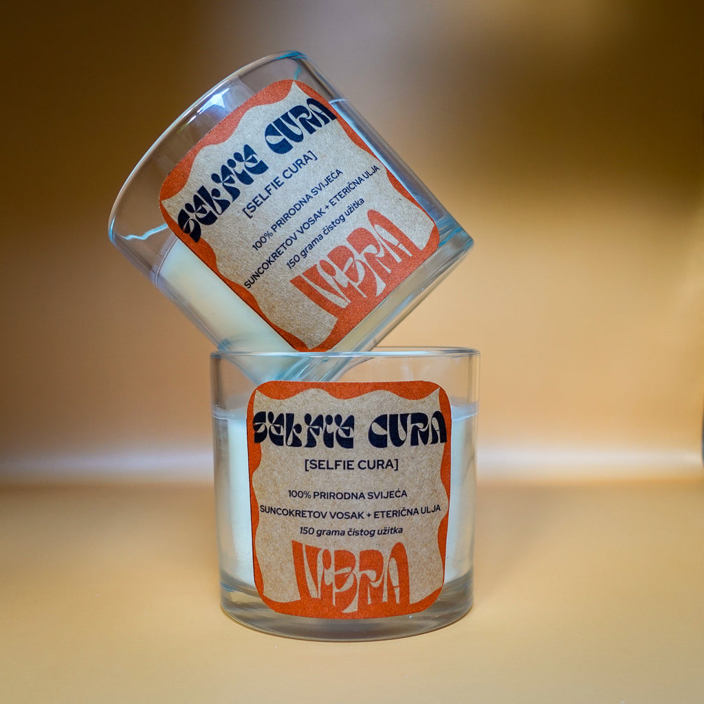 SELFIE CURA Aromatična svijeća 150gr