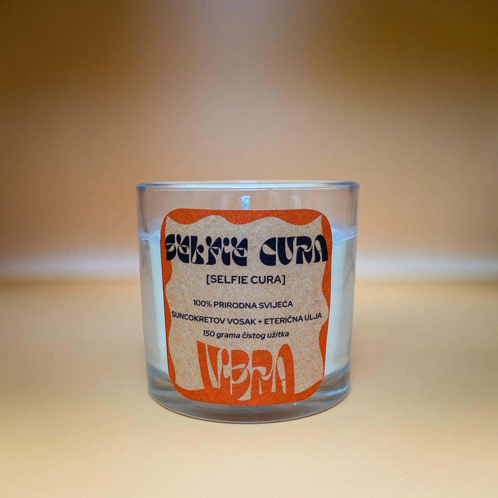 SELFIE CURA Aromatična svijeća 150gr